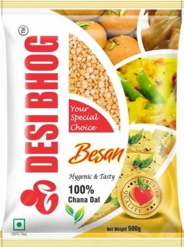 Printed Besan Bags Packaging Pouch
