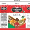 Spices Printed Packaging Pouches